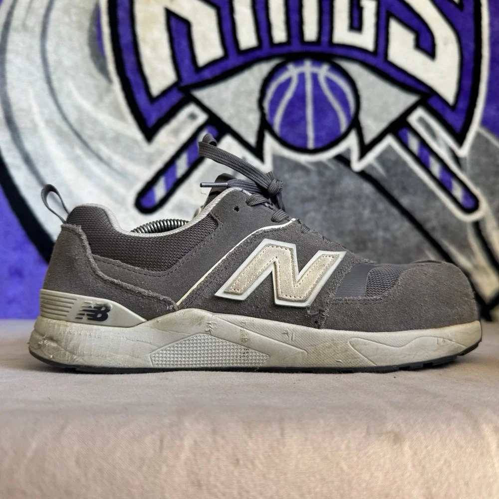 Size 10 - New Balance 589 Composite Toe Work Shoes Mens Wide Suede MUELEHGW